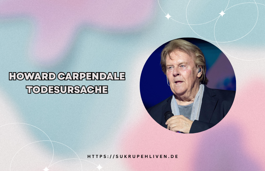 Howard carpendale todesursache: Wahrheit, Gesundheit & Karriere des Schlagerstars